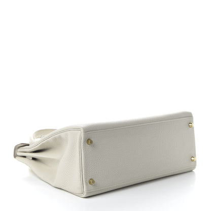 Hermes Togo Kelly Retourne 35 Gris Perle 5 of 11