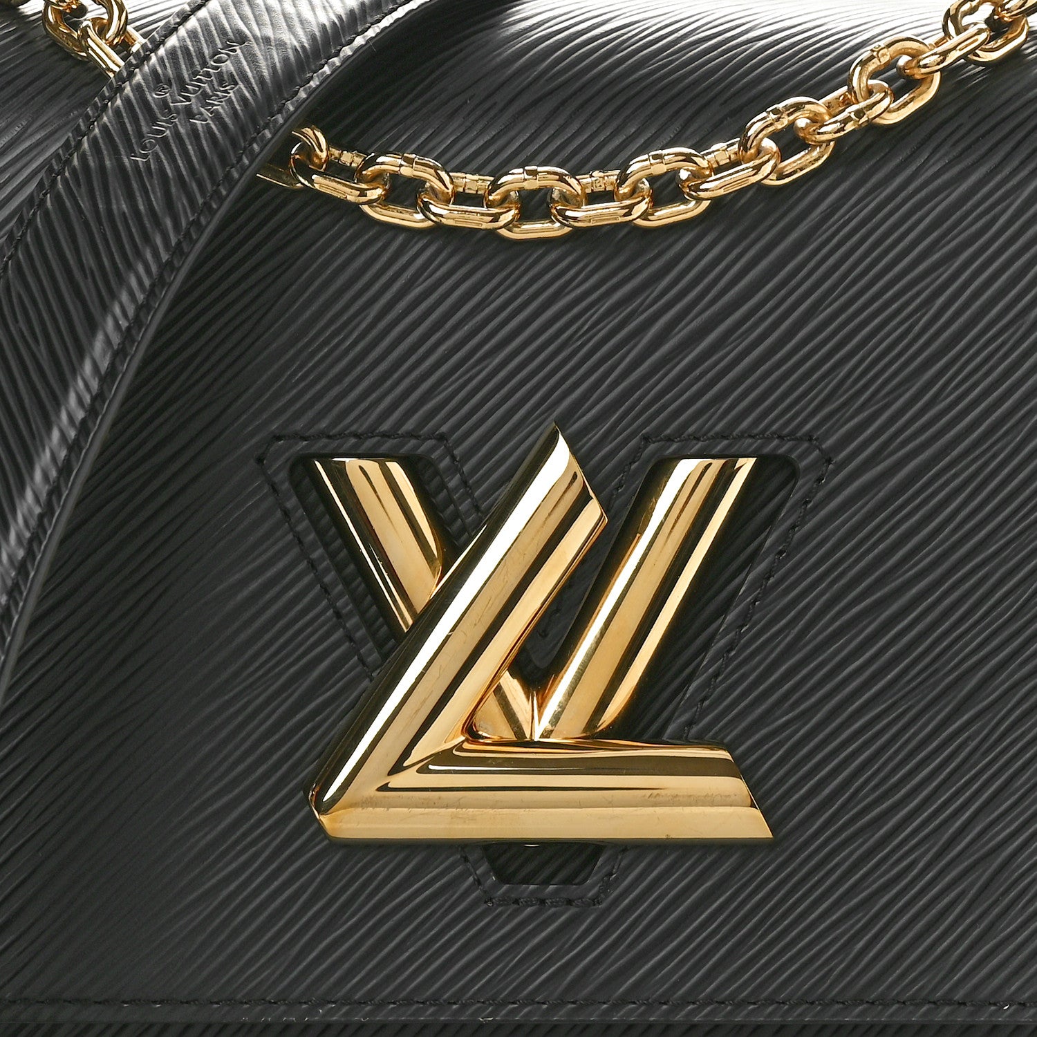 Louis Vuitton Epi Twist Shoulder Bag MM Black 7 of 9