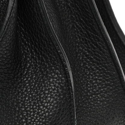 Saint Laurent Grained Calfskin Medium Souple Sac De Jour Black 29 of 29