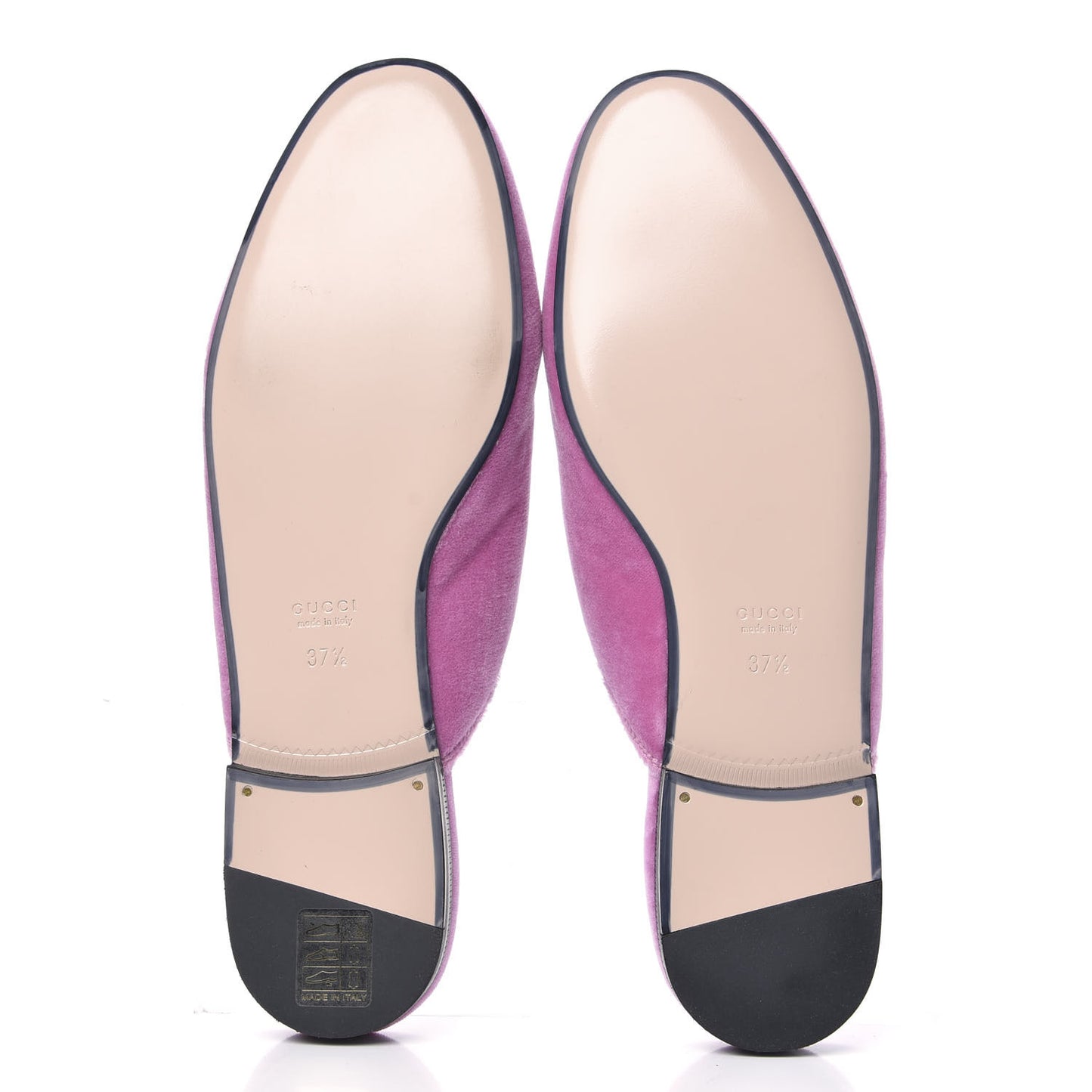 Velvet Marquise Crystals Womens Princetown Slippers 37.5 Malva Dark Malva
