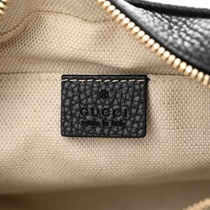 Gucci Pebbled Calfskin Small Soho Disco Bag Black 6 of 14