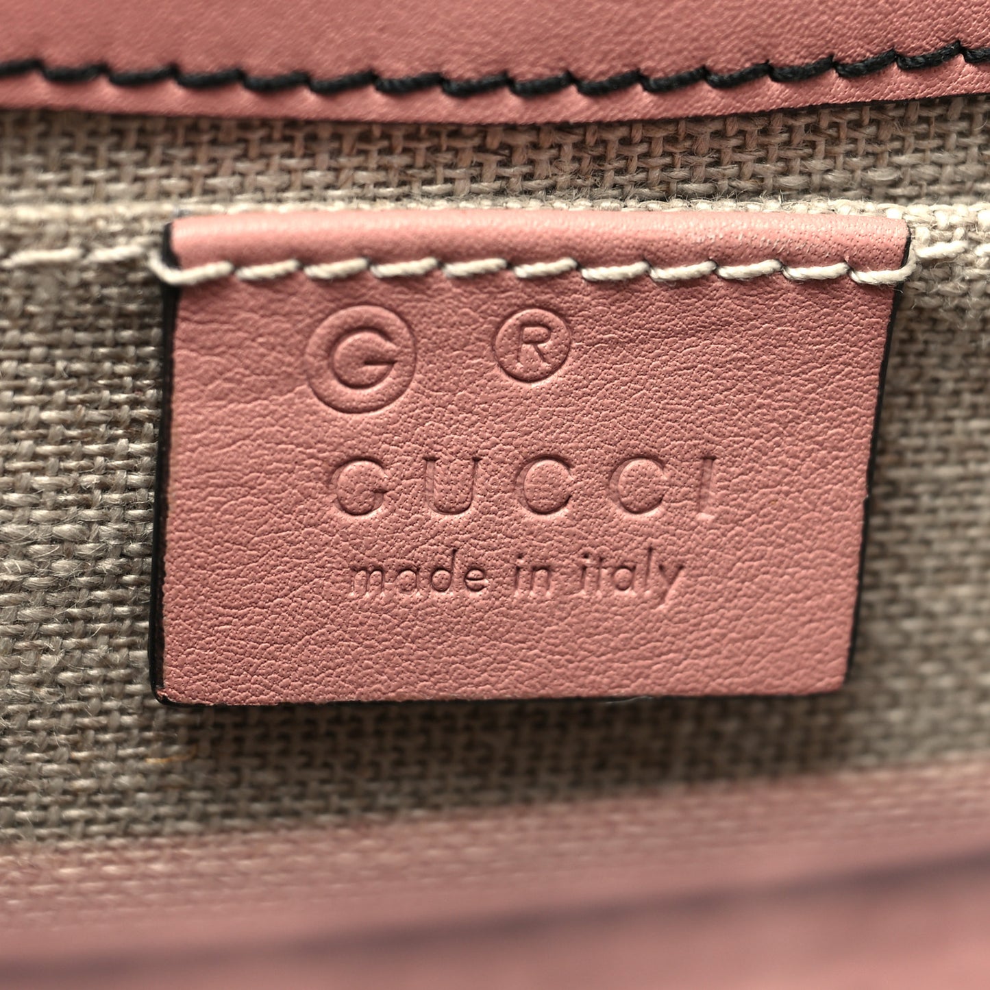 Microguccissima Medium Emily Chain Shoulder Bag Soft Pink