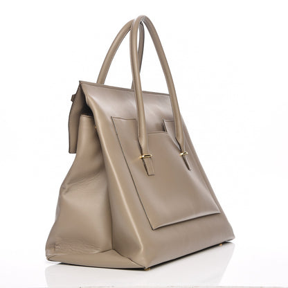 Tom Ford Smooth Calfskin Large Icon Bag Warm Taupe 3 of 7