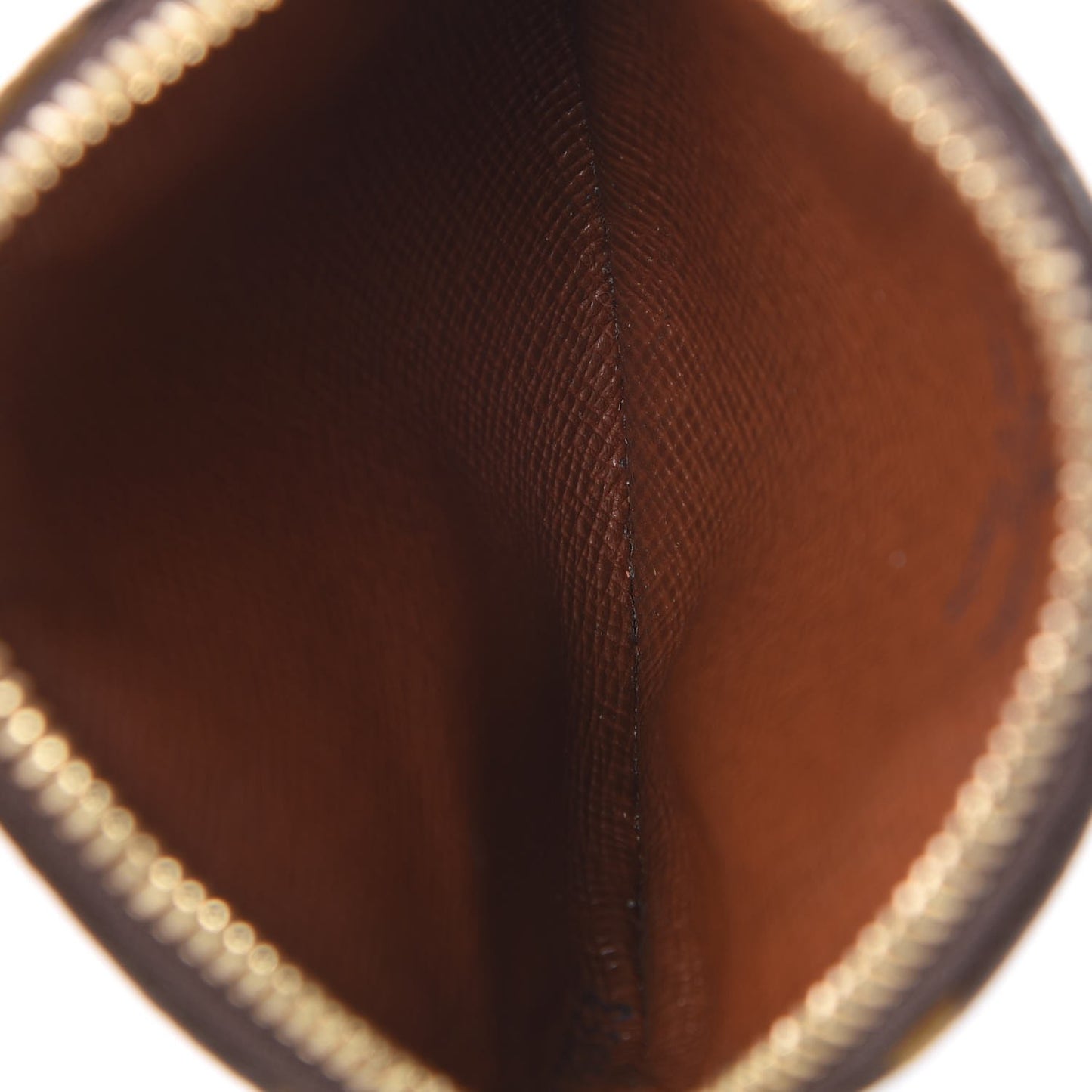 Monogram Round Coin Purse