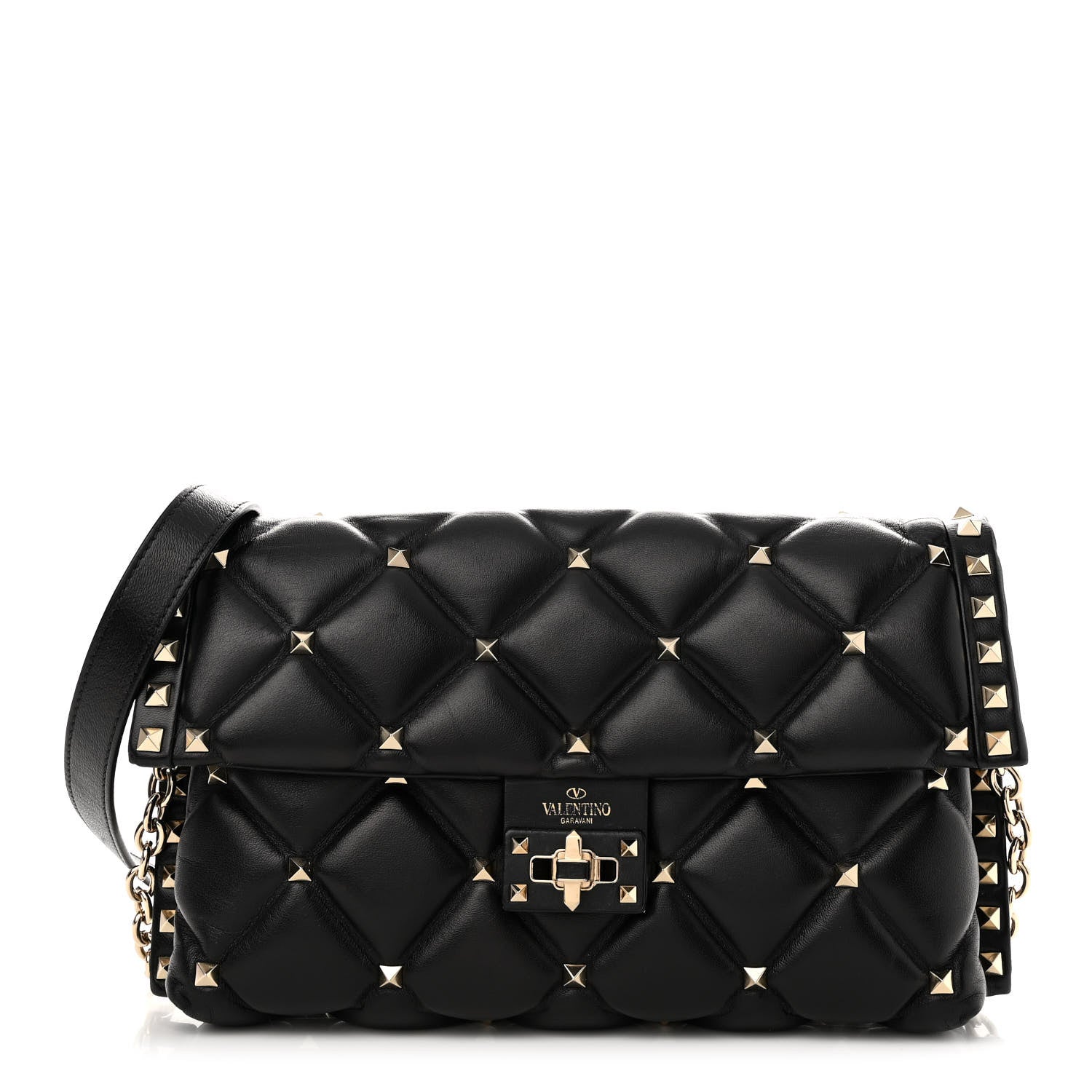 Valentino Garavani Nappa Candystud Crossbody Black 1 of 11