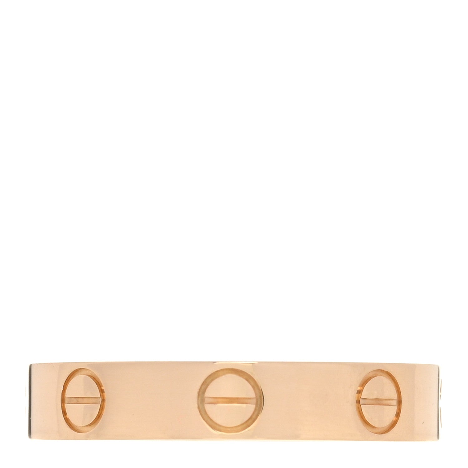 Cartier 18K Yellow Gold 3.5mm LOVE Wedding Band Ring 52 6 1 of 5