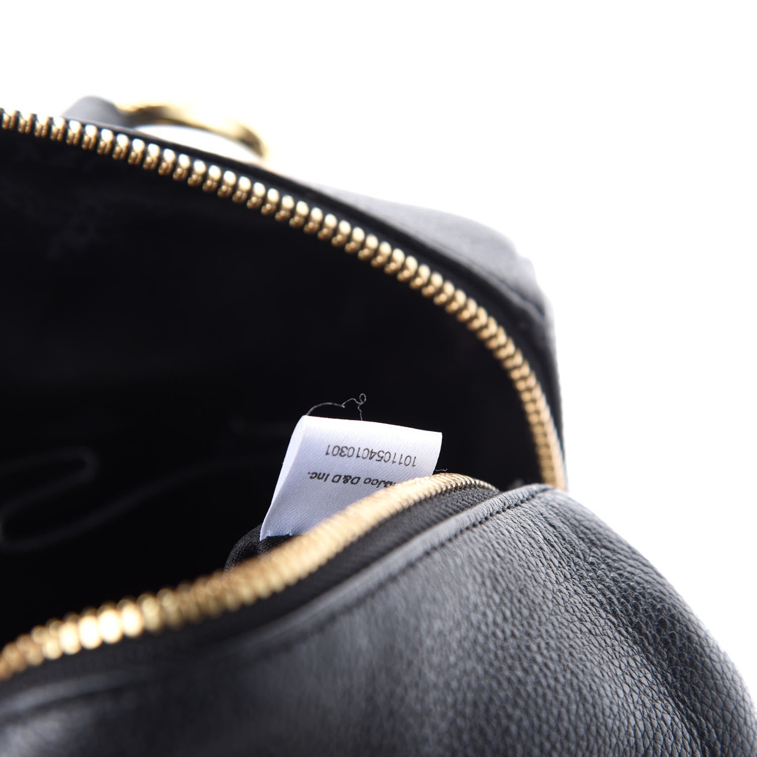 MCM Grained Calfskin Studded Boston Bag Black 10 of 11