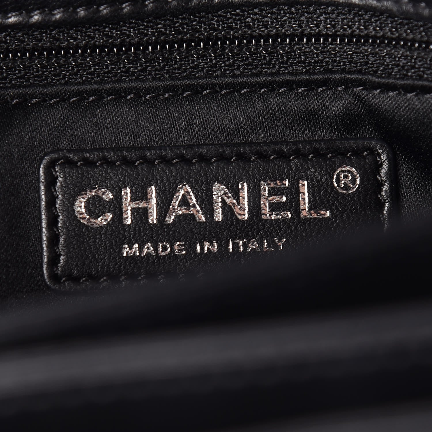 Chanel Lambskin Quilted Jumbo by 4 Flap Black 8 of 9