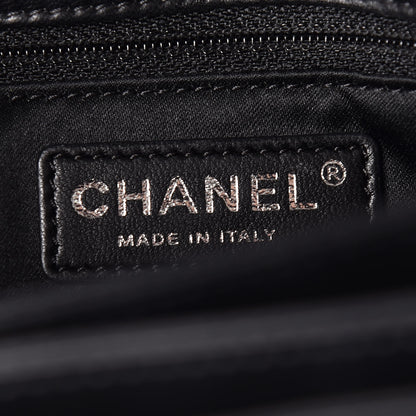 Chanel Lambskin Quilted Jumbo by 4 Flap Black 8 of 9
