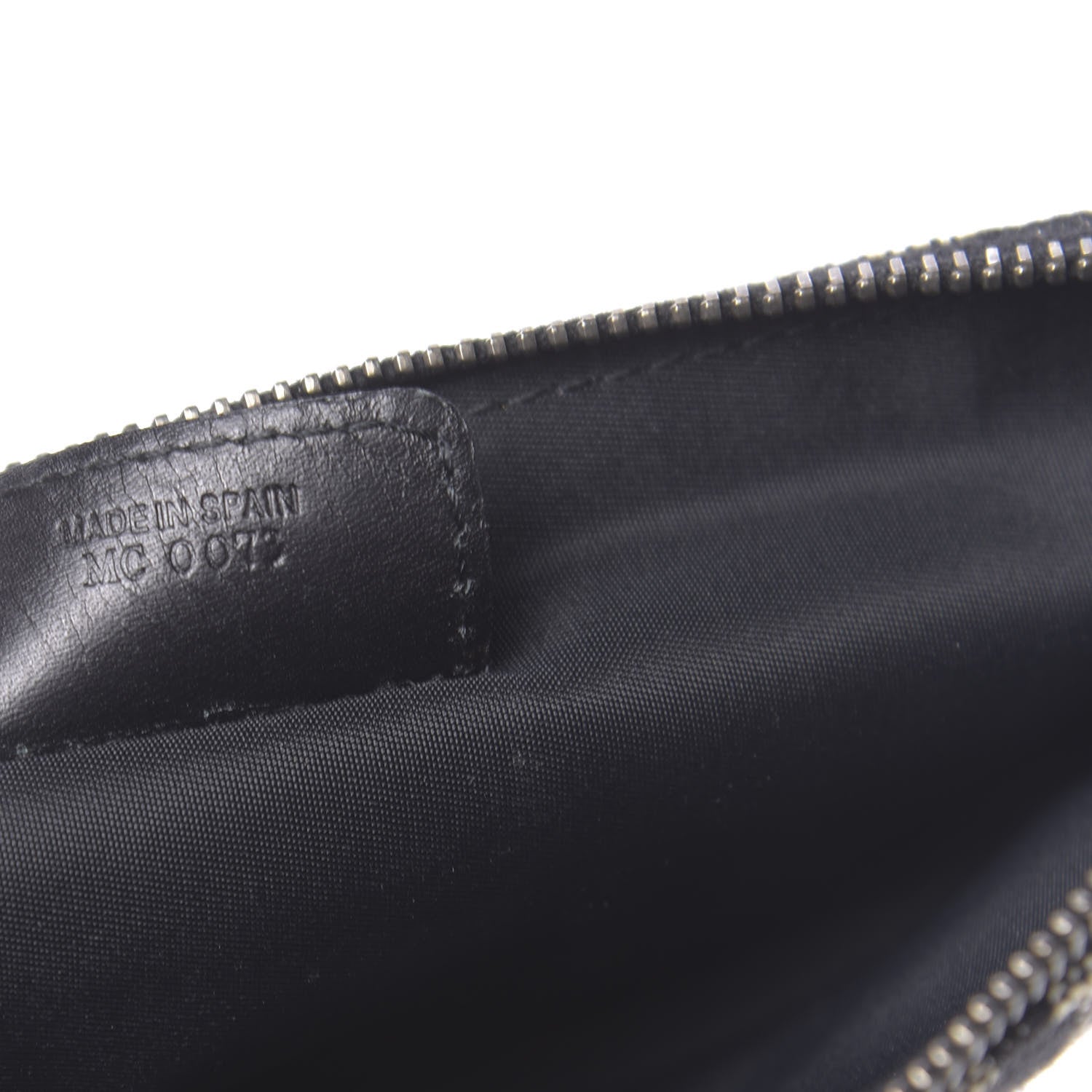Christian Dior Monogram Mini Saddle Pochette Black 7 of 10