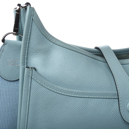 Hermes Epsom Evelyne III PM Bleu Atoll 13 of 14
