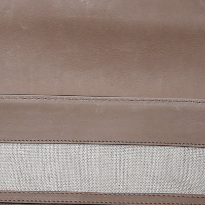 Gucci Calfskin Handmade Large Top Handle Bag Taupe 13 of 24