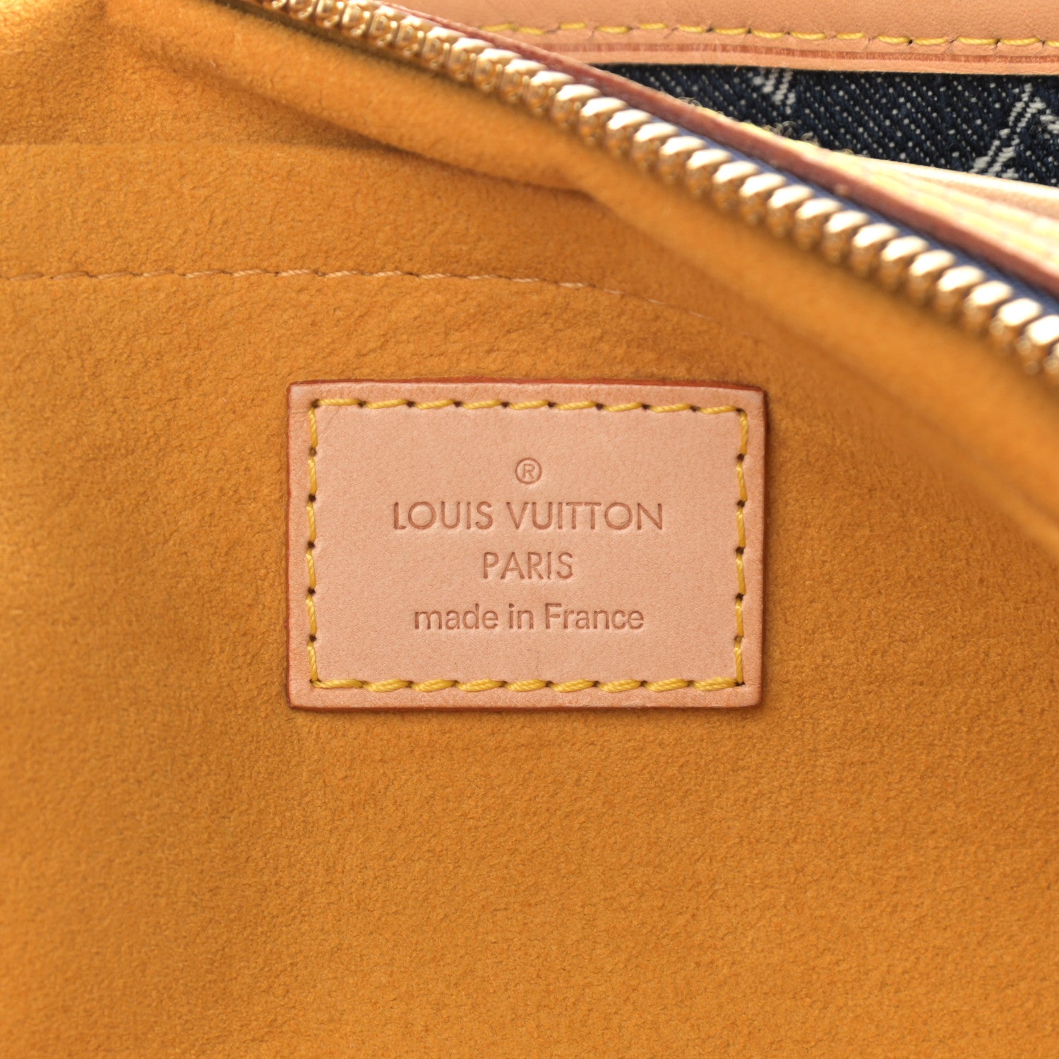 Louis Vuitton Denim Raye Cabas GM 6 of 14
