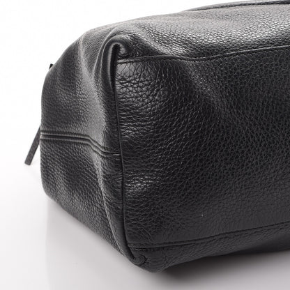 Gucci Pebbled Calfskin Medium Soho Chain Shoulder Bag Black 12 of 13