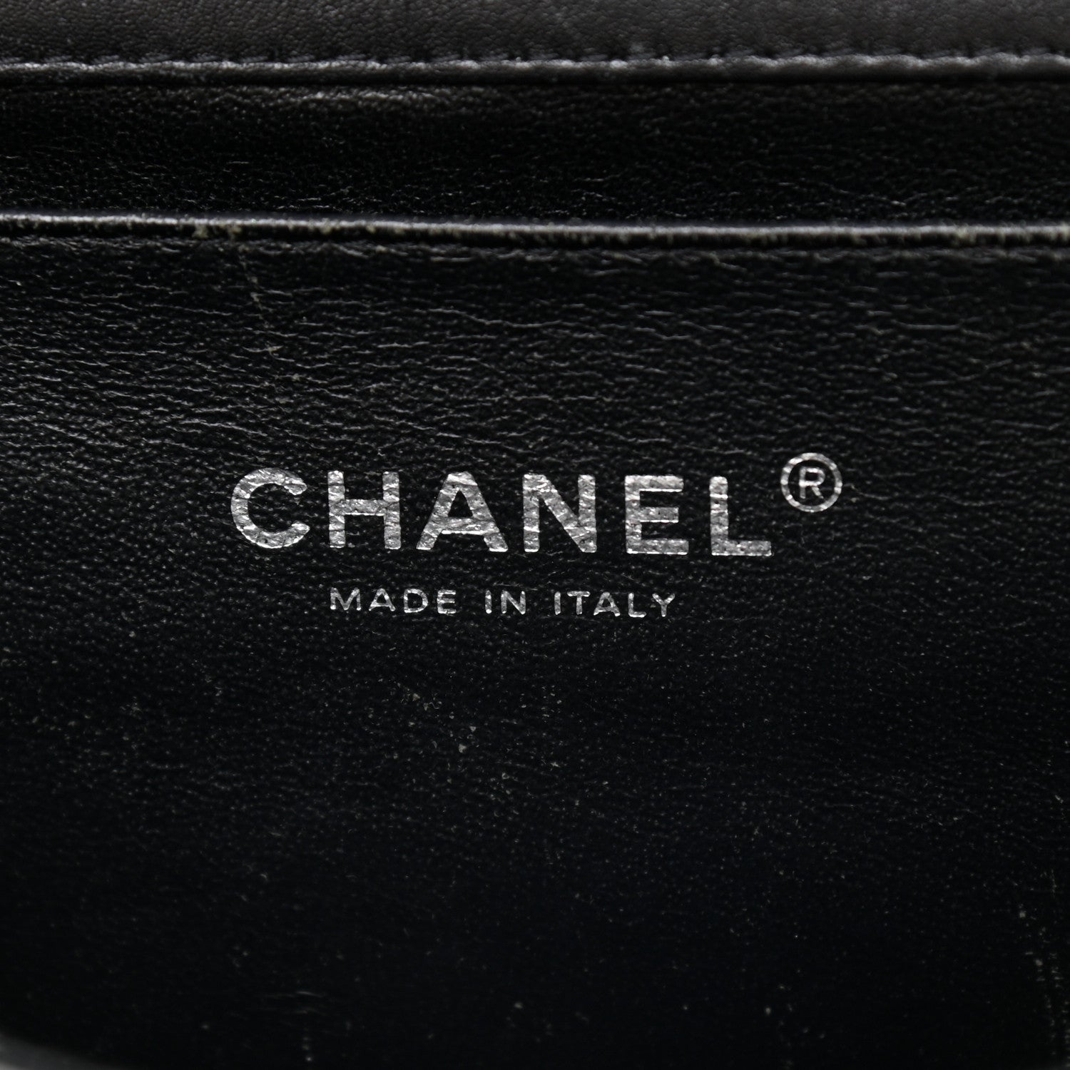 Chanel Patent Quilted Clutch with Chain Flap Black 6 of 11