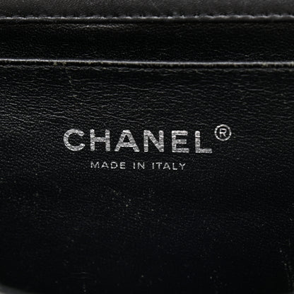 Chanel Patent Quilted Clutch with Chain Flap Black 6 of 11