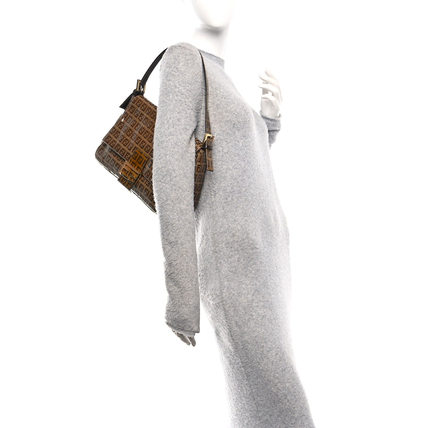 Fendi Vinyl Zucchino Mama Baguette 2 of 9