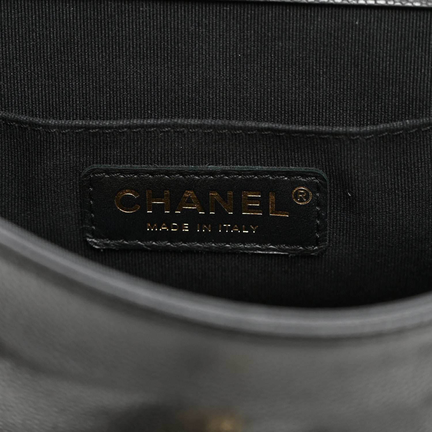 Chanel Shiny Caviar Quilted Small Duma Pockets Drawstring Backpack Black 5 of 9