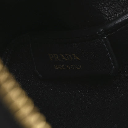 Prada Soft Calfskin Medium Darling Shoulder Bag Black 6 of 9