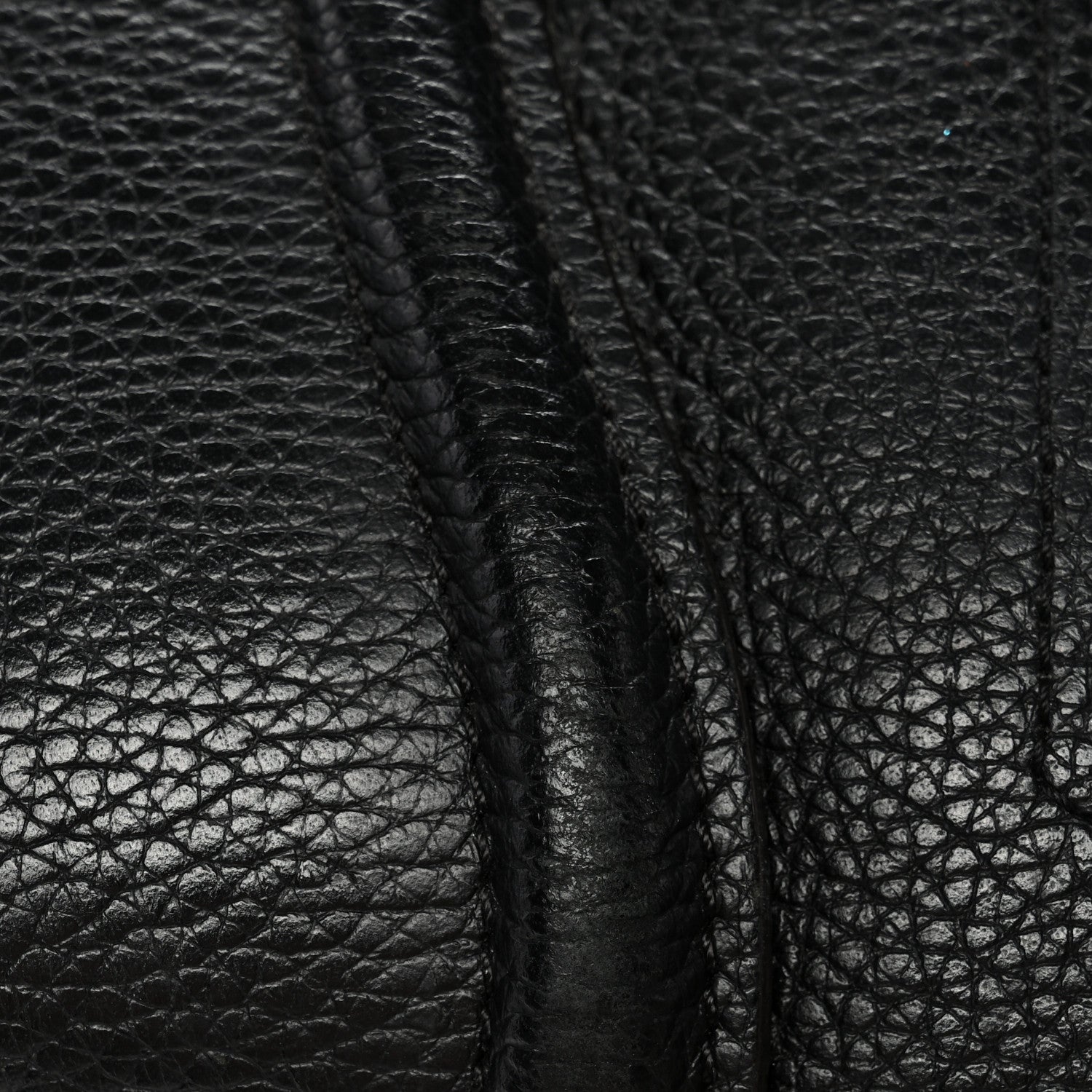 Celine Drummed Calfskin Mini Luggage Black 17 of 17