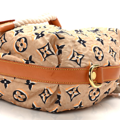 Louis Vuitton Canvas Monogram Cruise Bulles MM Natural 8 of 11