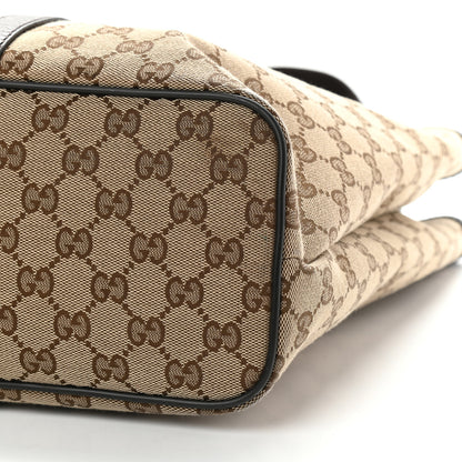 Gucci GG Monogram Large Joy Tote Bag Dark Brown 10 of 13