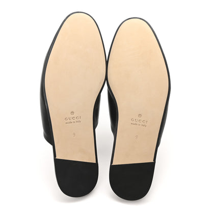 Gucci Calfskin Mens Horsebit Slippers 9 Black 6 of 9