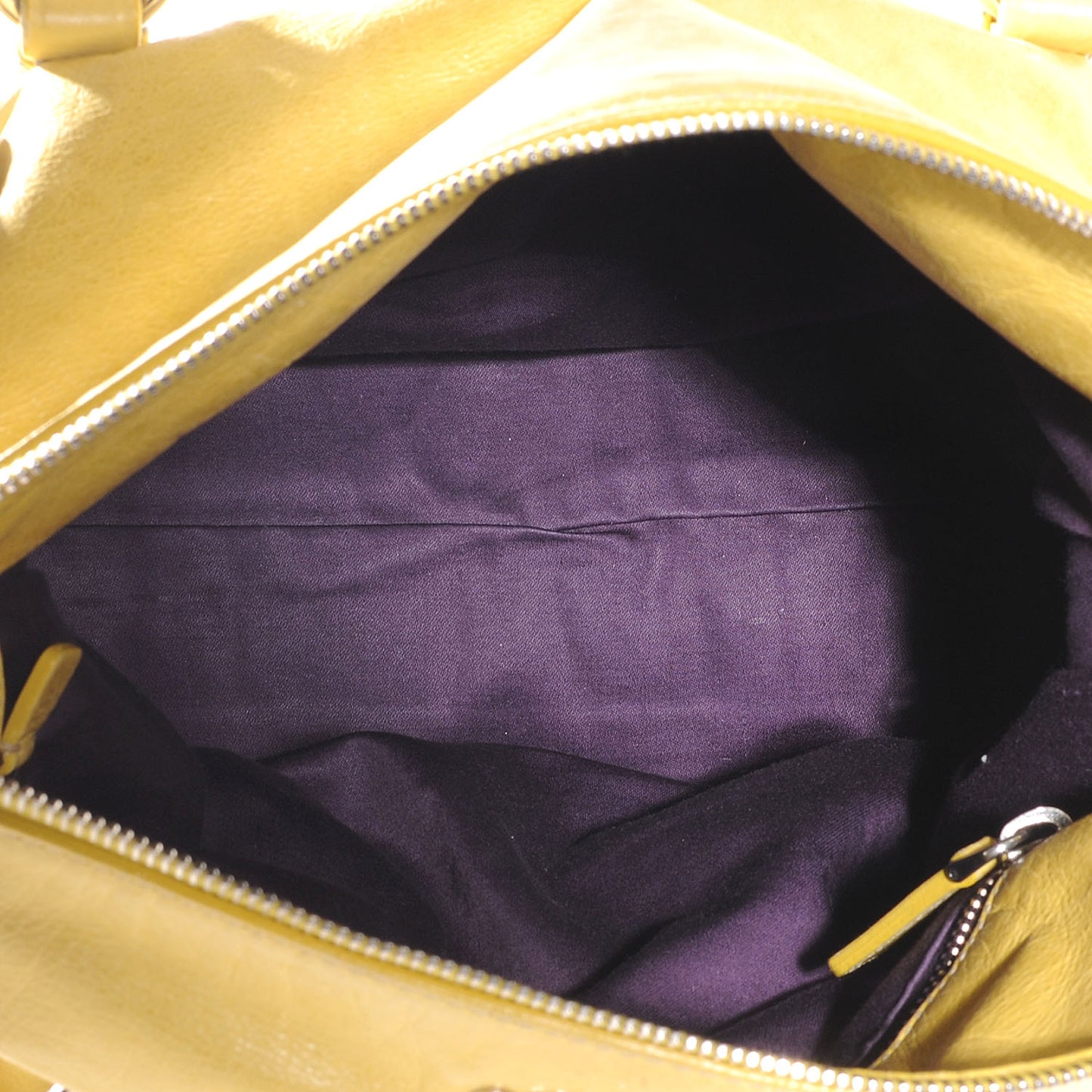 Leather Vitello Lux Bow Bag Polline