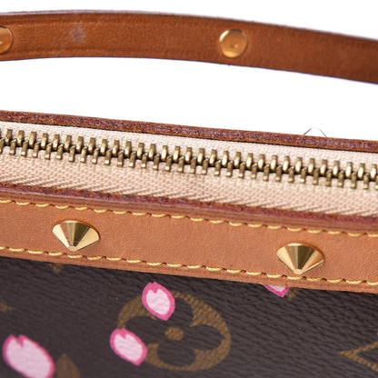 Louis Vuitton Monogram Cherry Blossom Pochette Accessories Brown 15 of 17
