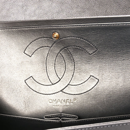 Chanel Metallic Calfskin Quilted 2.55 Reissue 226 Flap Charcoal 7 of 11