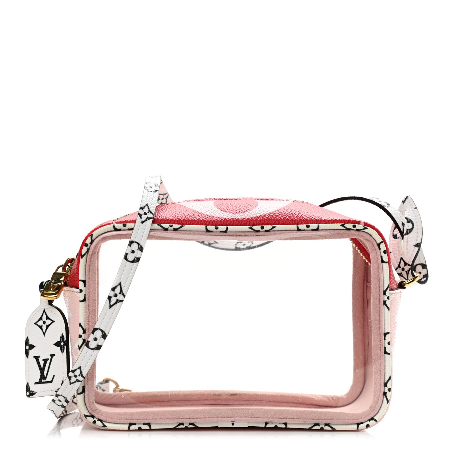 Monogram Giant Beach Pouch Rouge