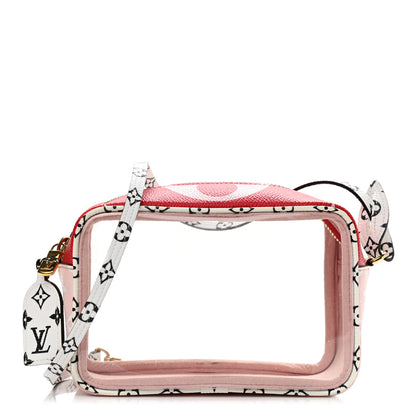 Louis Vuitton Monogram Giant Beach Pouch Rouge 1 of 11