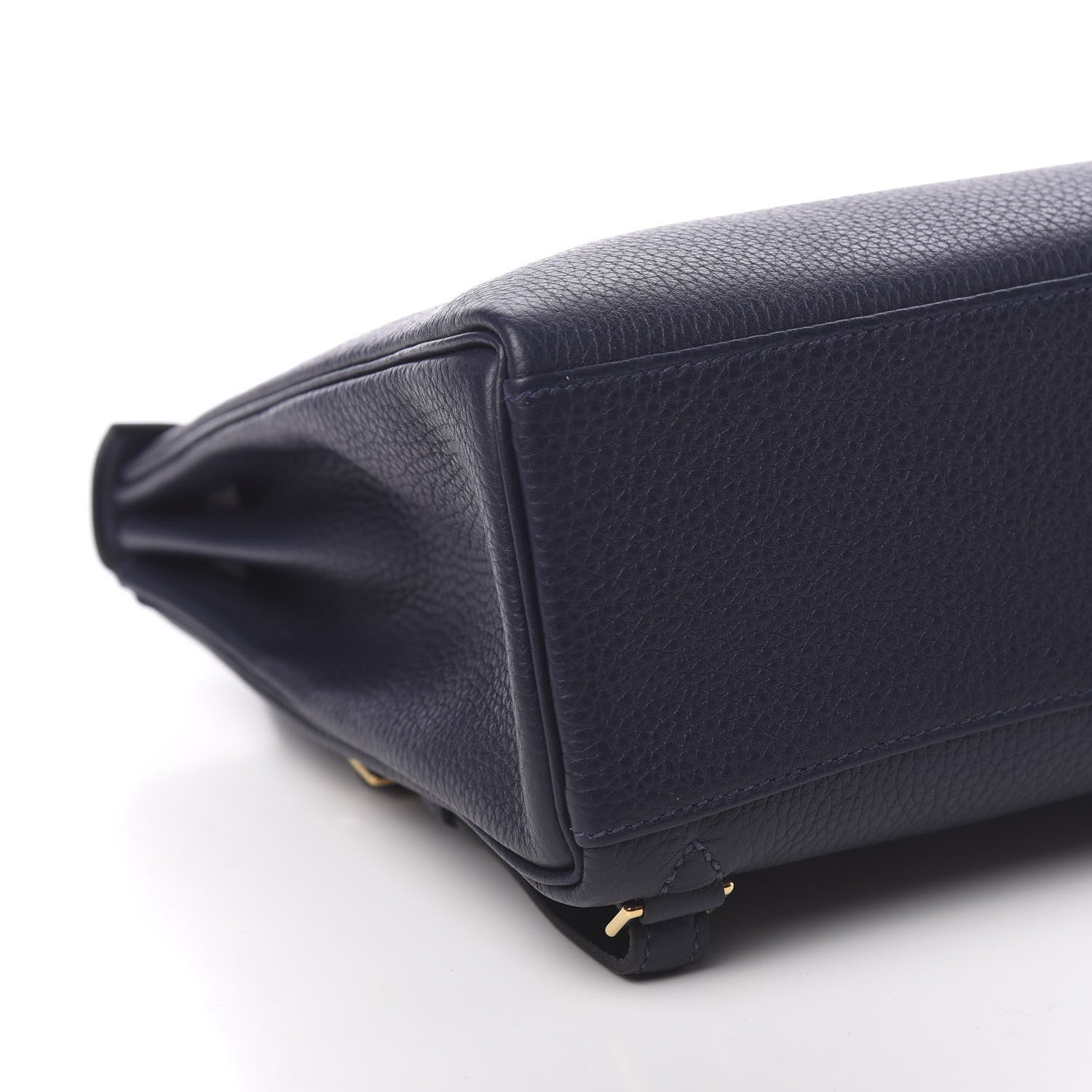 Hermes Taurillon Clemence Kelly Ado Backpack Bleu Nuit 7 of 10