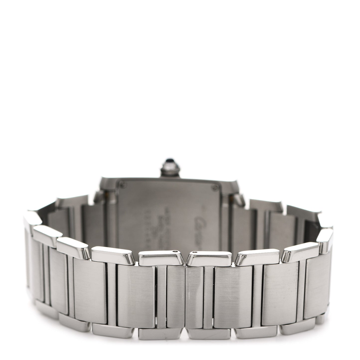 Stainless Steel 25mm Tank Francaise Quartz Watch