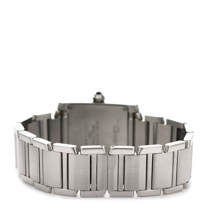 Cartier Stainless Steel 25mm Tank Francaise Quartz Watch 3 of 5