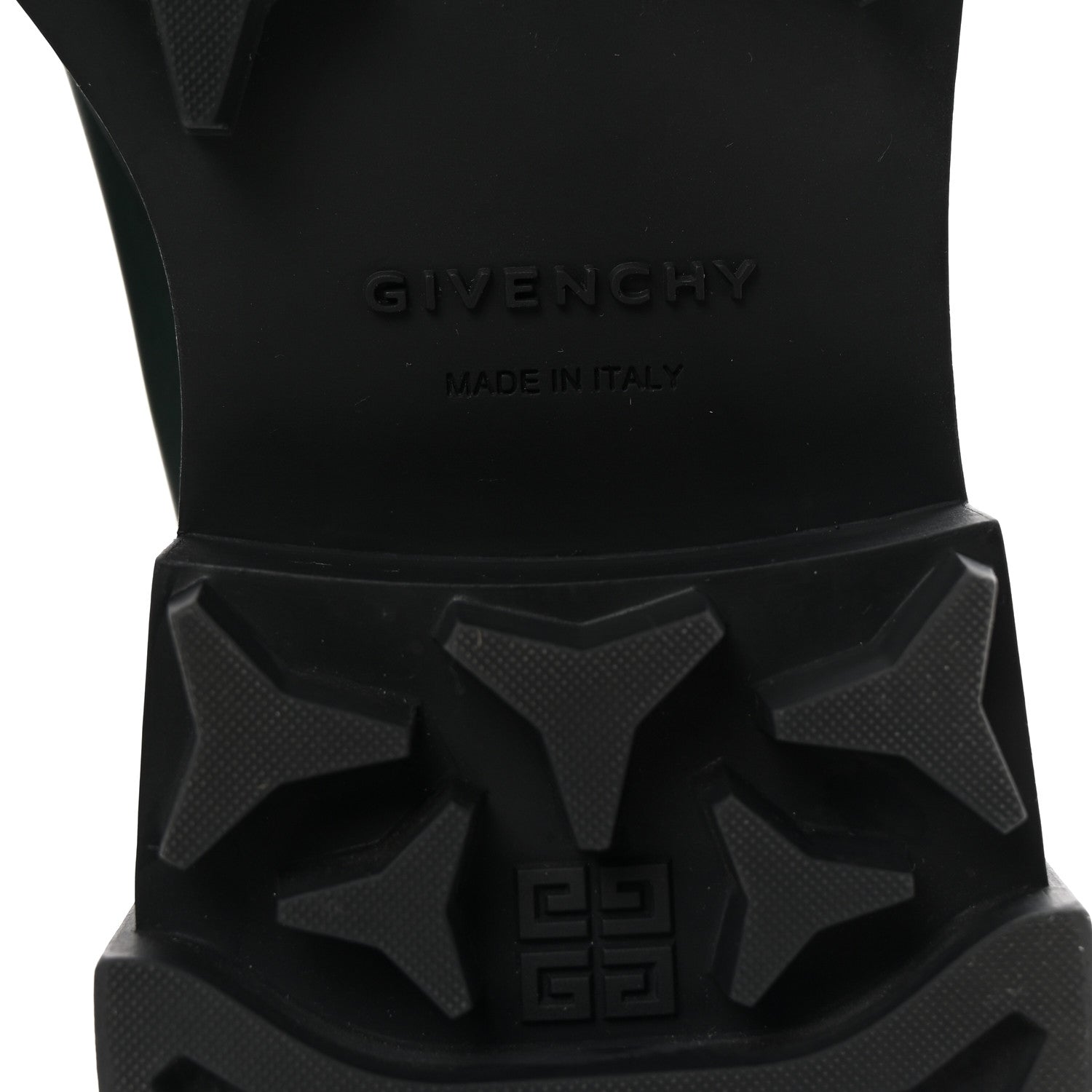 Givenchy Calfskin 4G Terra Ankle Boots 37 Green Black 7 of 9