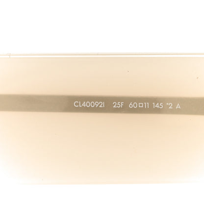 Celine Acetate Flat Top Rectangular Sunglasses CL40092I Transparent White 6 of 7