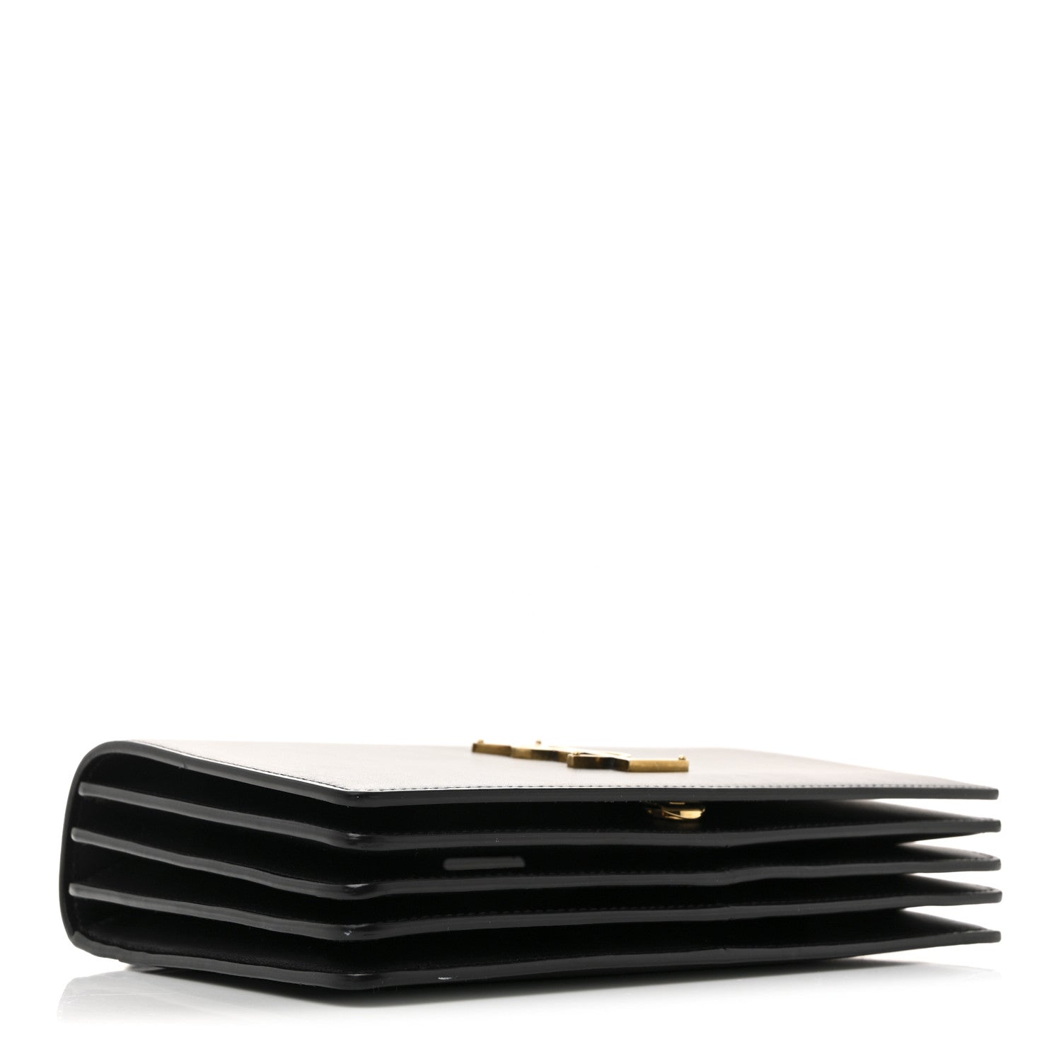 Saint Laurent Smooth Calfskin Shoulder Bag Black 4 of 14