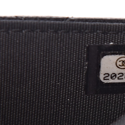 Chanel Lambskin Quilted Boy Wallet On Chain WOC Black 8 of 13