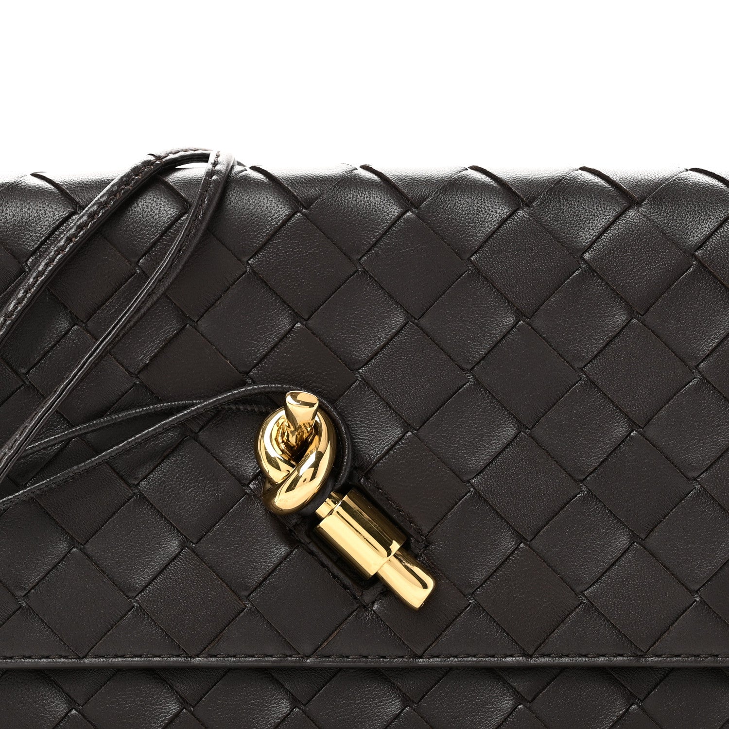 Bottega Veneta Nappa Intrecciato Andiamo Pouch On Strap Fondant 7 of 9