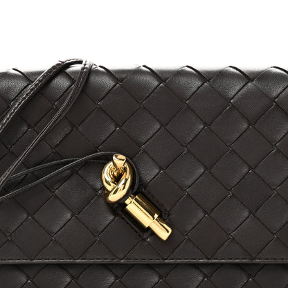 Bottega Veneta Nappa Intrecciato Andiamo Pouch On Strap Fondant 7 of 9