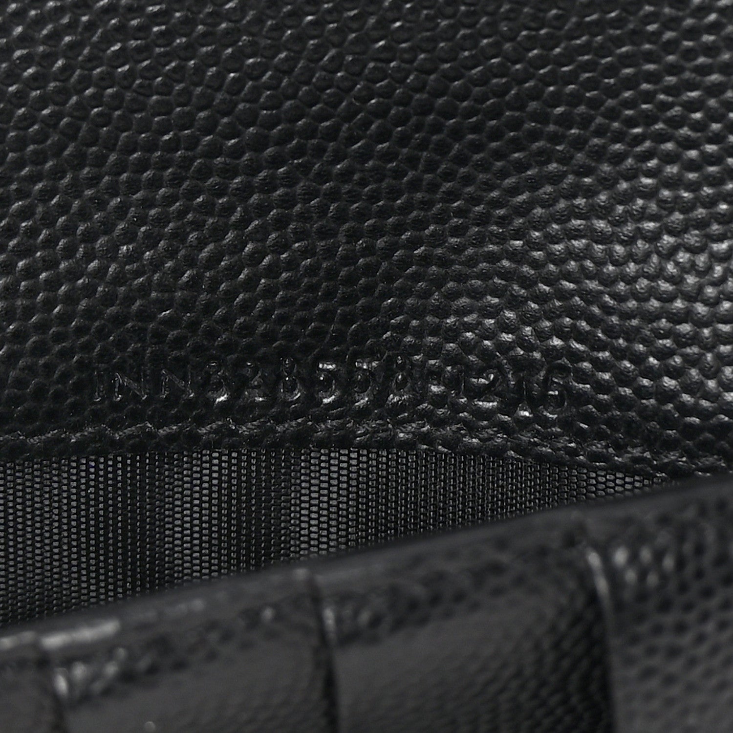 Saint Laurent Grain De Poudre Zip Around Travel Wallet Black 6 of 8
