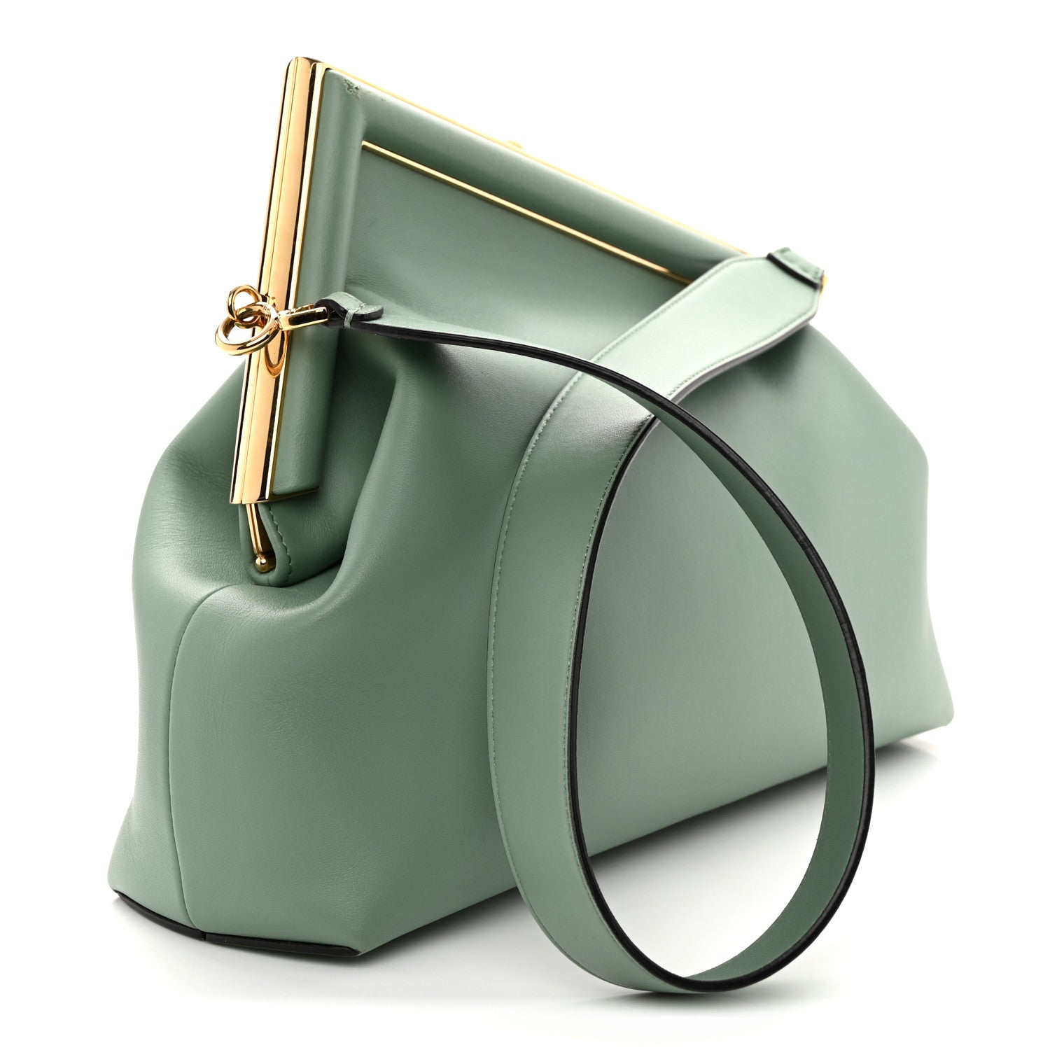 Fendi Shiny Nappa Medium Fendi First Menta 3 of 12