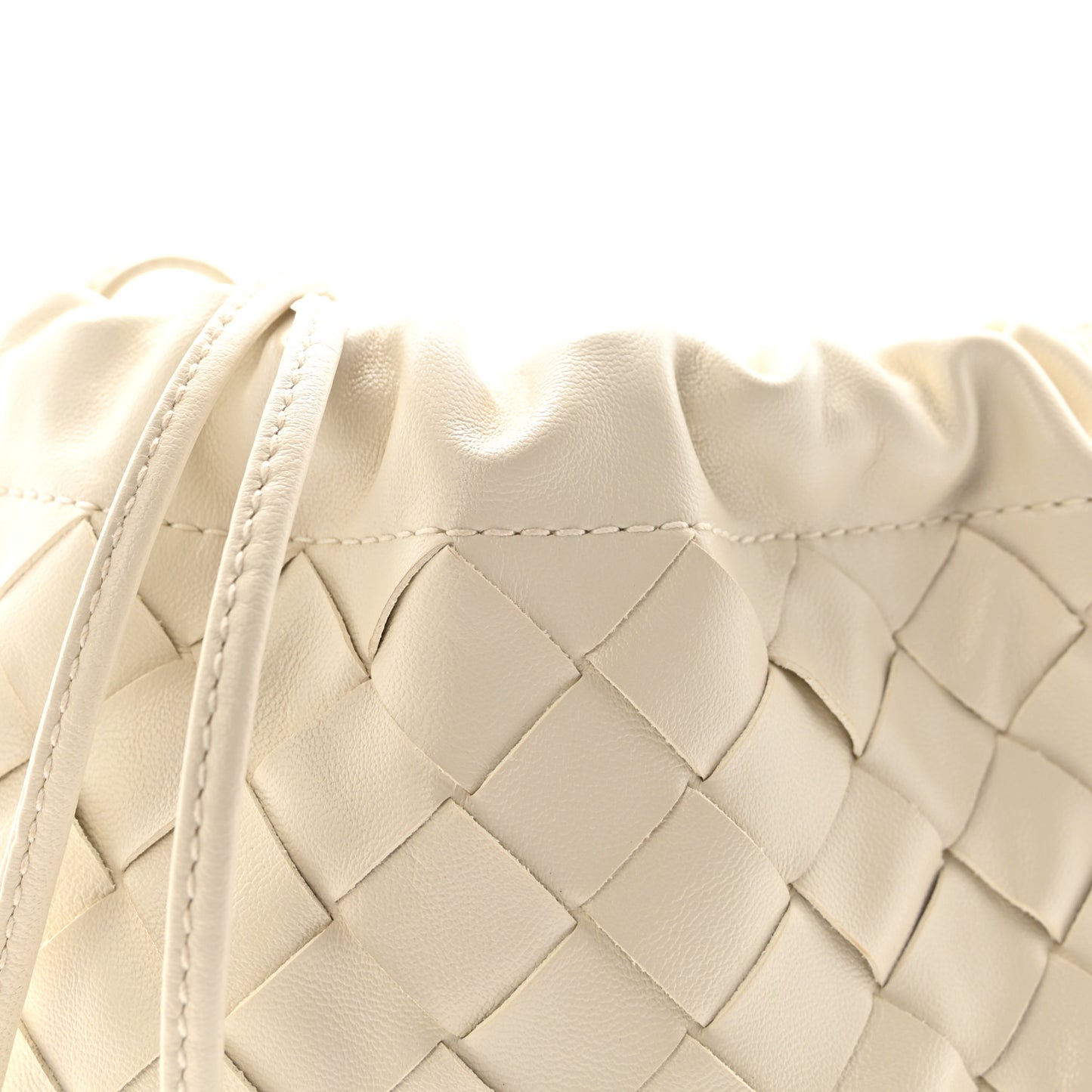 Nappa Intrecciato Small Dustbag Sea Salt