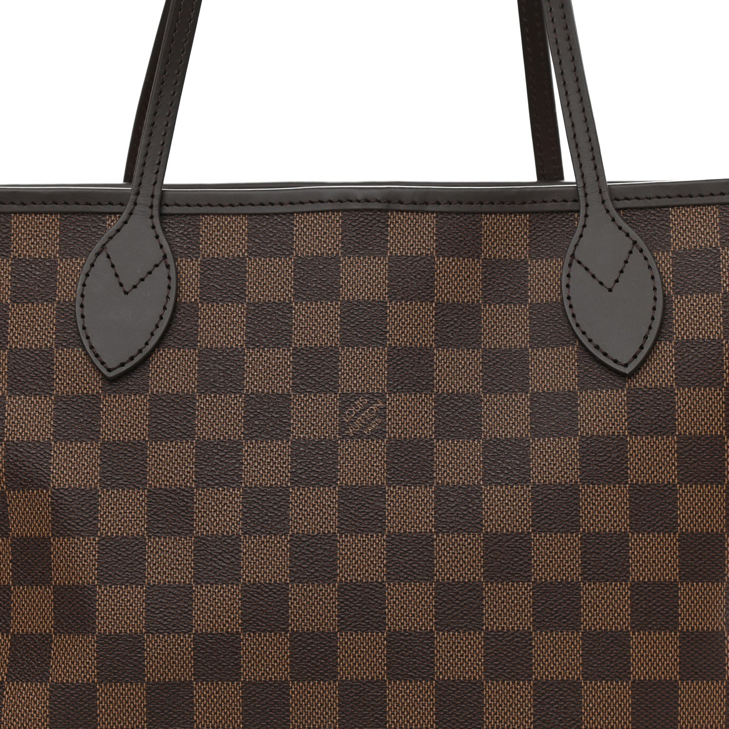 Louis Vuitton Damier Ebene Neo Neverfull MM Rose Ballerine 7 of 9
