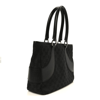 Gucci Monogram Shoulder Bag Black 3 of 10