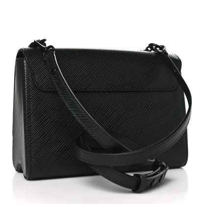 Louis Vuitton Epi Twist Shoulder Bag MM Matte Black 4 of 10