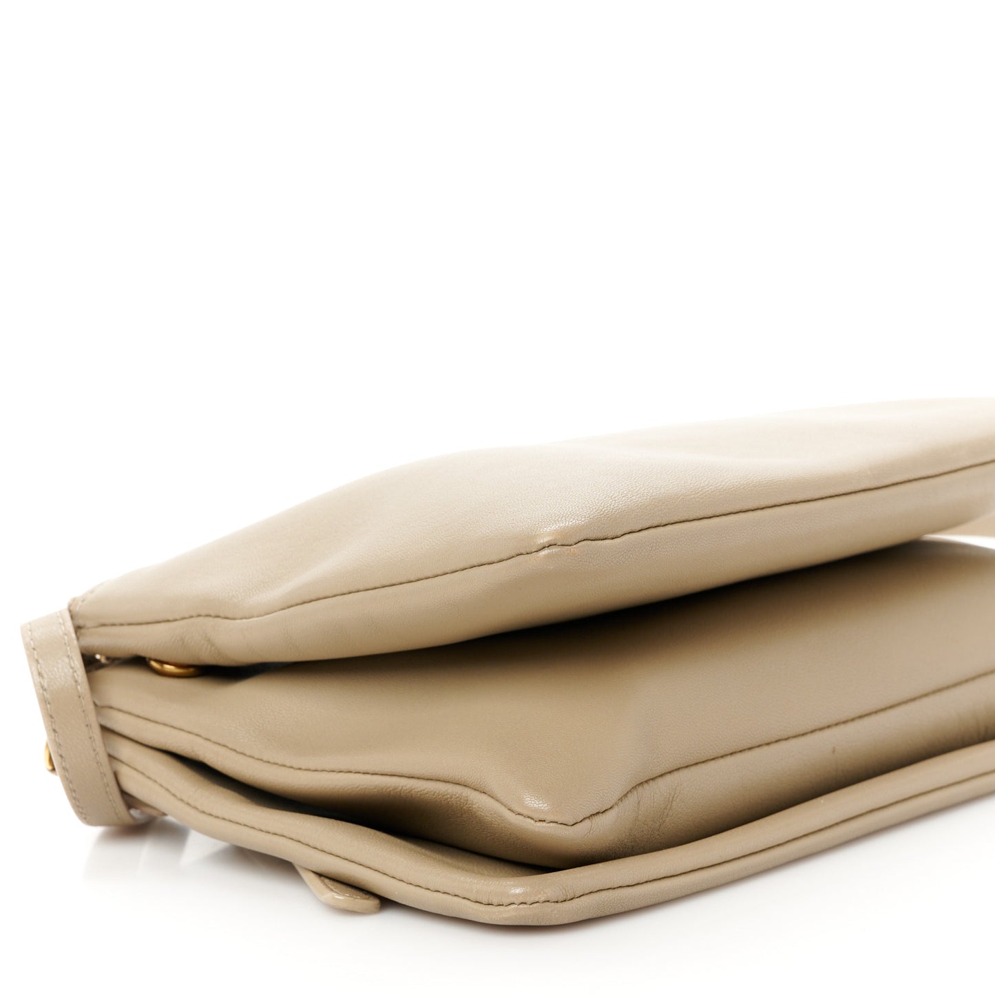 Liege Calfskin Small Trio Crossbody Bag Taupe