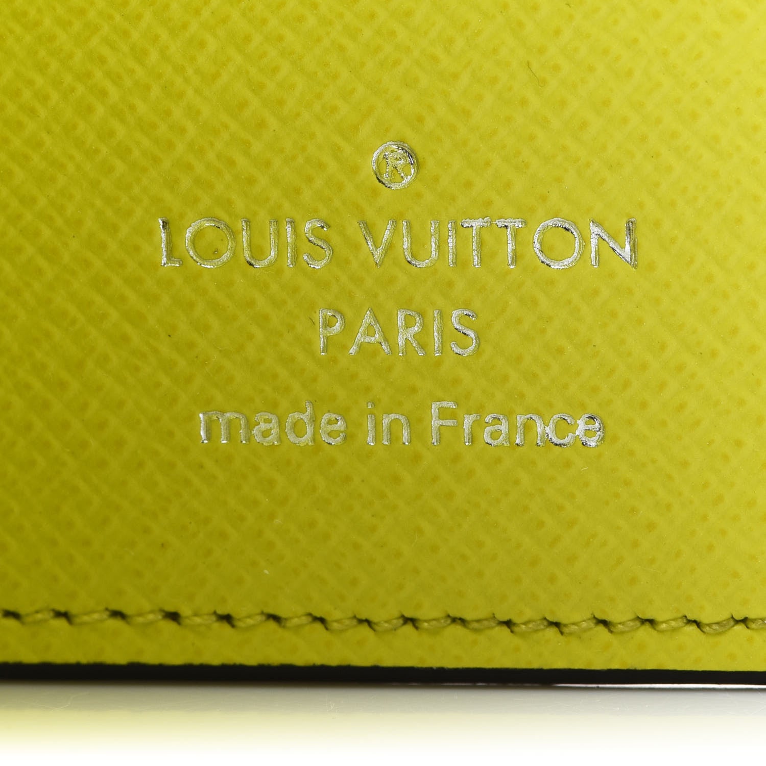 Louis Vuitton Monogram Taiga Pocket Organizer Yellow 6 of 7