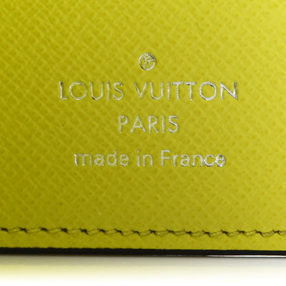 Louis Vuitton Monogram Taiga Pocket Organizer Yellow 6 of 7
